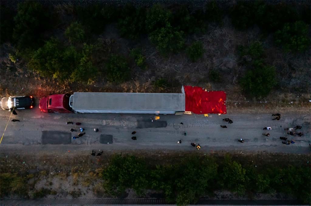 États-Unis : «Horrible tragédie» au Texas, 46 migrants retrouvés morts dans un camion