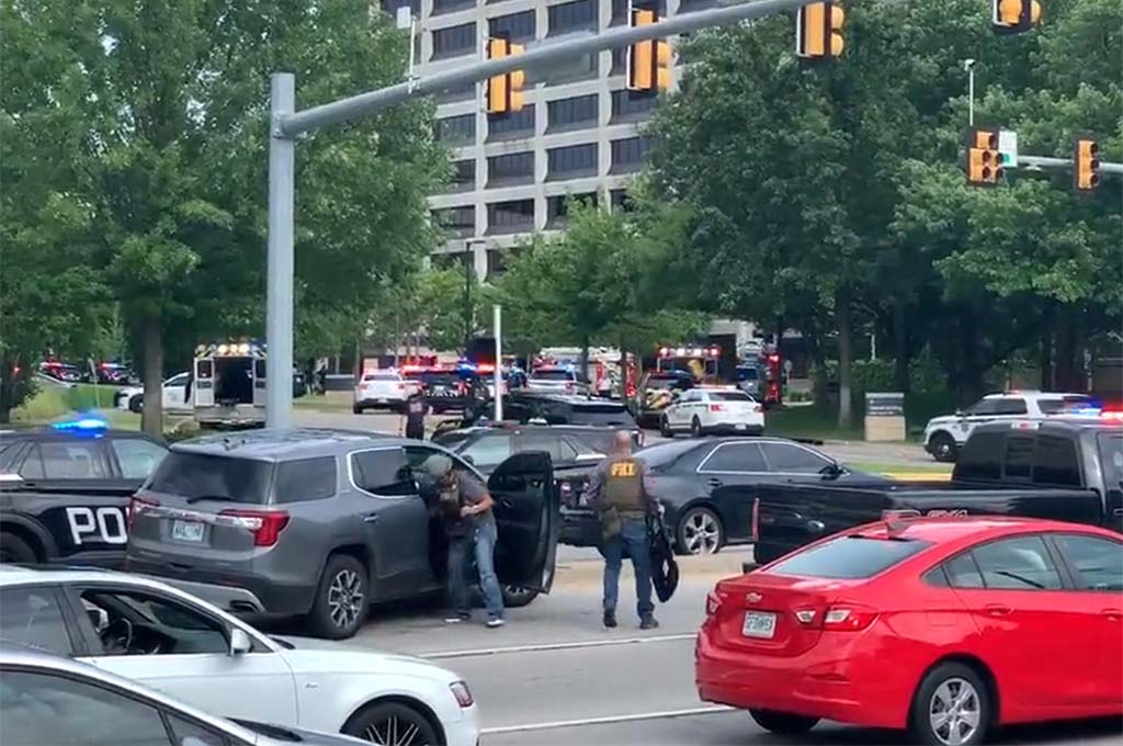 États-Unis : Un homme ouvre le feu sur le campus de l'hôpital de Tulsa, au moins cinq morts