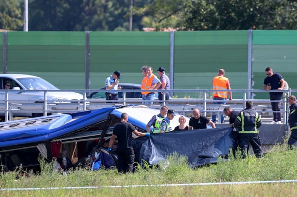 12 morts et 18 blessés graves dans un accident de car en Croatie
