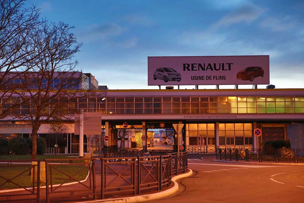 Yvelines : Deux hommes interpellés alors qu'ils tentaient de cambrioler l'usine Renault à Flins