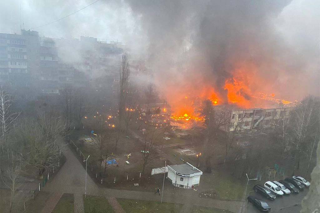 Guerre en Ukraine : un hélicoptère s’écrase près de Kiev, 18 morts dont le ministre de l’Intérieur