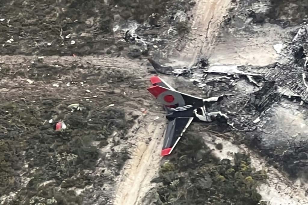 Australie : Deux pilotes survivent par miracle au crash de leur avion bombardier d'eau