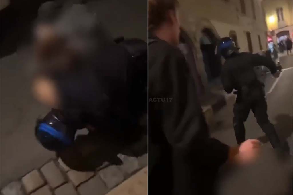 Lyon : L'IGPN saisie après la diffusion d'une vidéo montrant un policier aux prises avec un manifestant dénudé