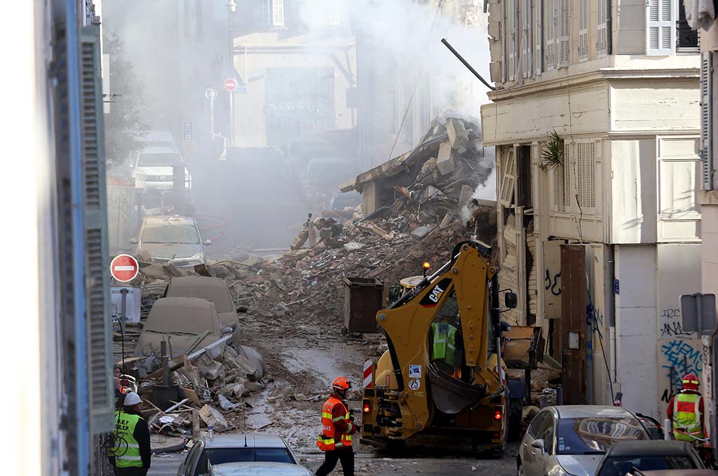 Immeuble effondré à Marseille : blessés, explosion, enquête ouverte... ce que l'on sait du drame