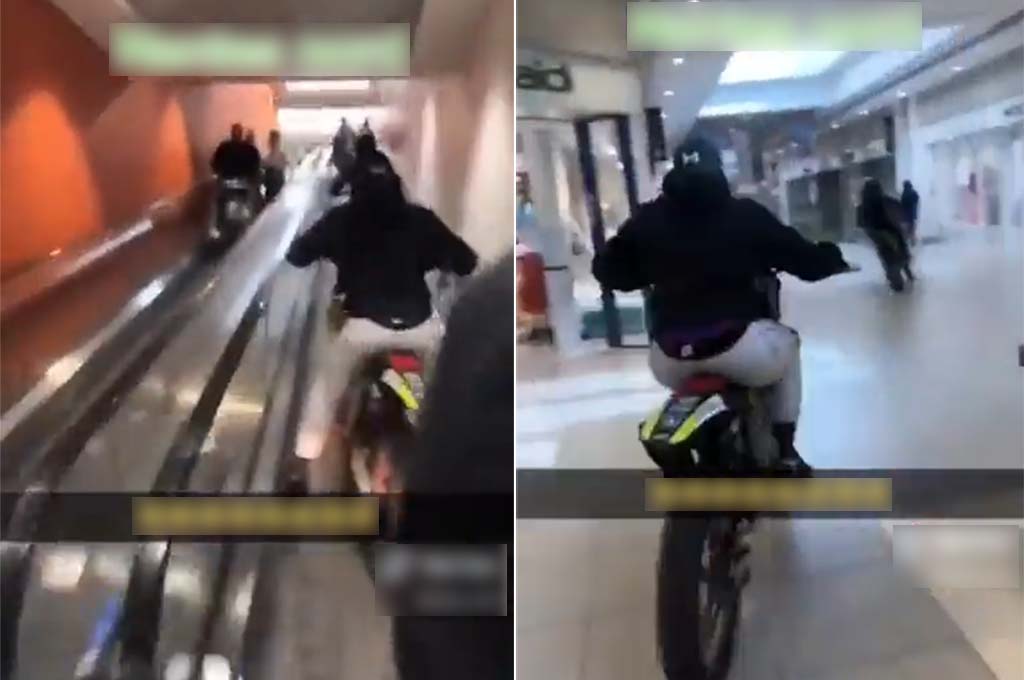 Nantes : Enquête ouverte après une vidéo montrant un rodéo à moto dans un centre commercial