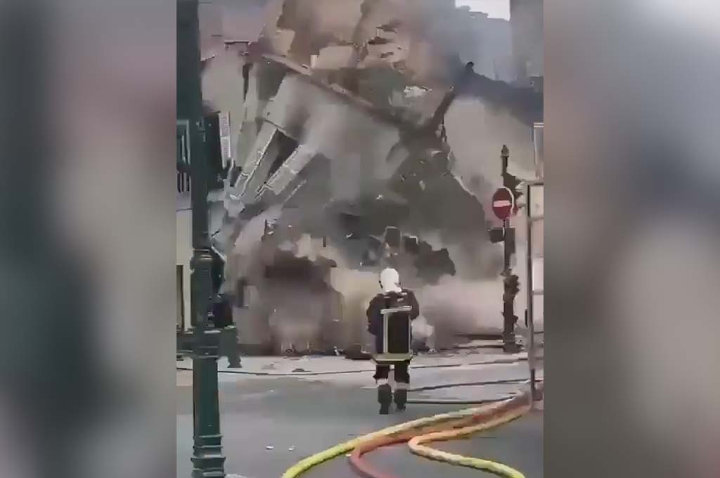 Violences urbaines : Incendiée durant la nuit, une pharmacie de Montargis s'effondre