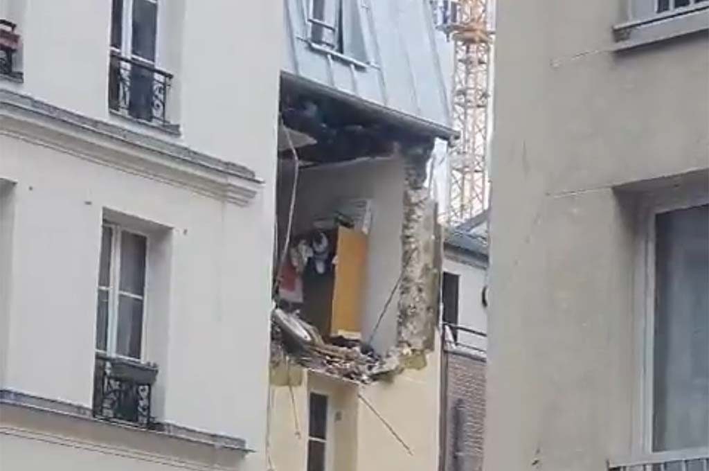 Paris : Cinq blessés dont un grave après une explosion dans un appartement