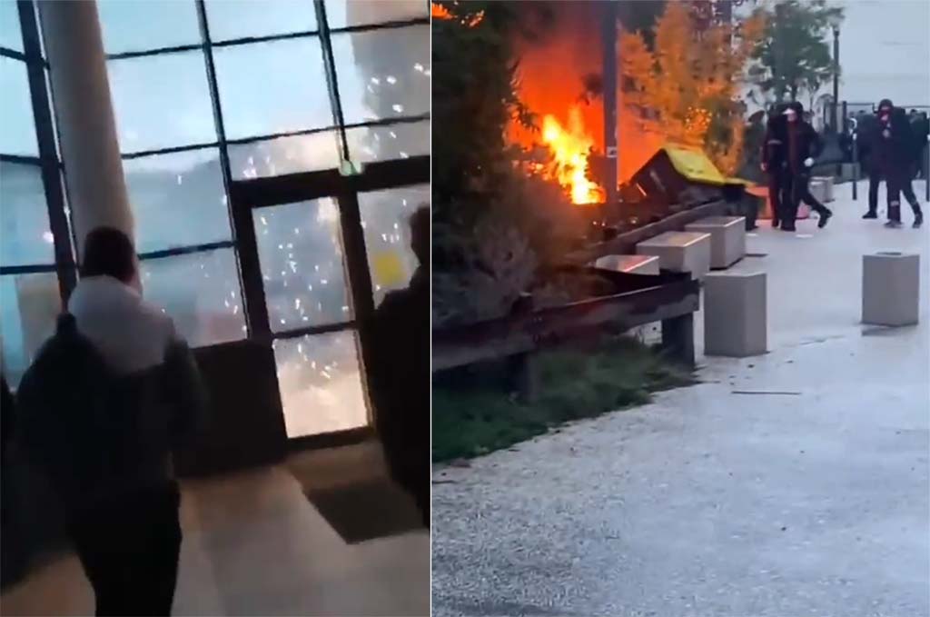 Lyon : Tirs de mortiers sur un lycée et incendie, le proviseur aurait été visé par les auteurs