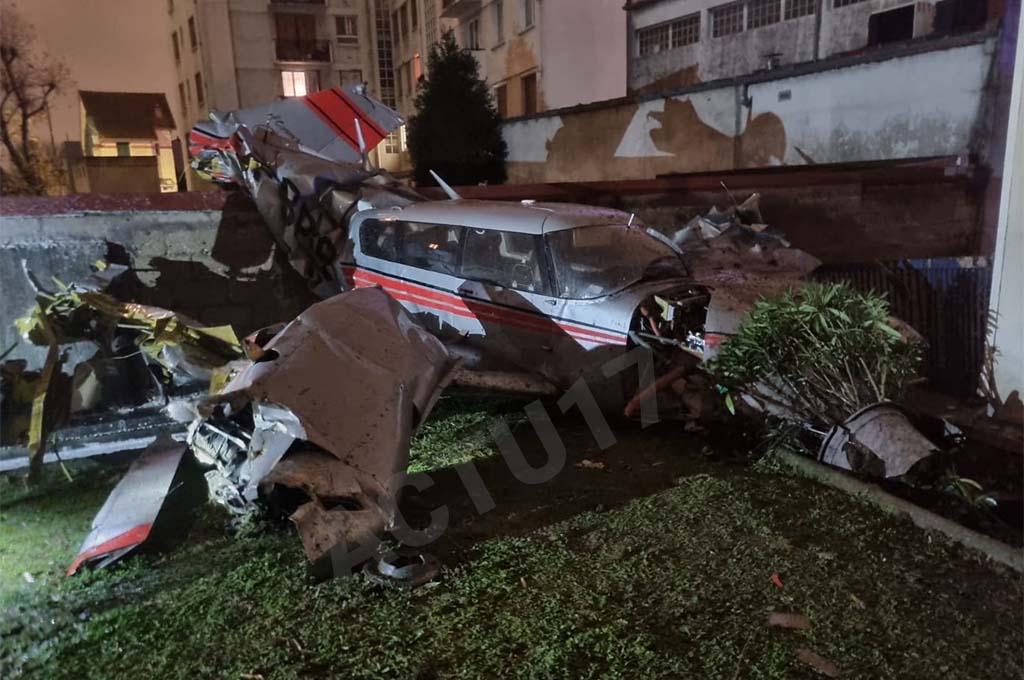 Villejuif : Un petit avion s'écrase dans le jardin d'un immeuble, au moins trois blessés