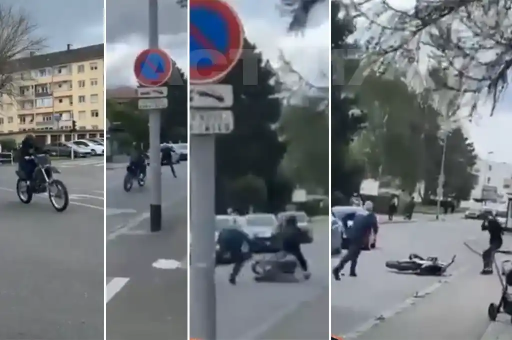 Schiltigheim : Un policier percuté par un mineur à motocross refusant d'obtempérer