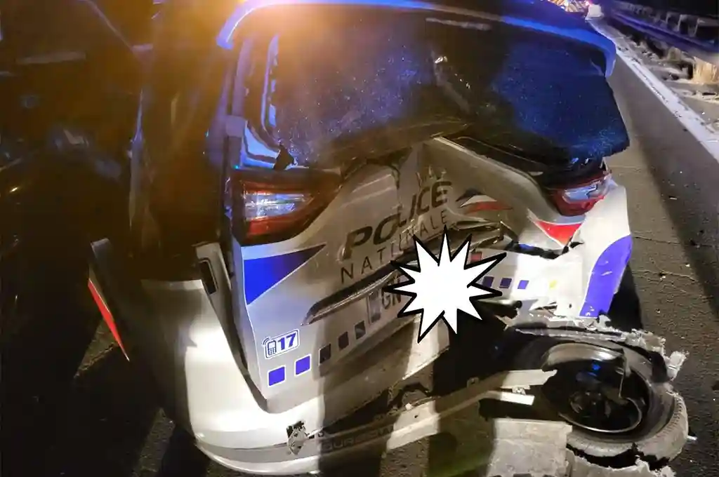 Agde : Deux policiers blessés par un chauffard ivre et drogué