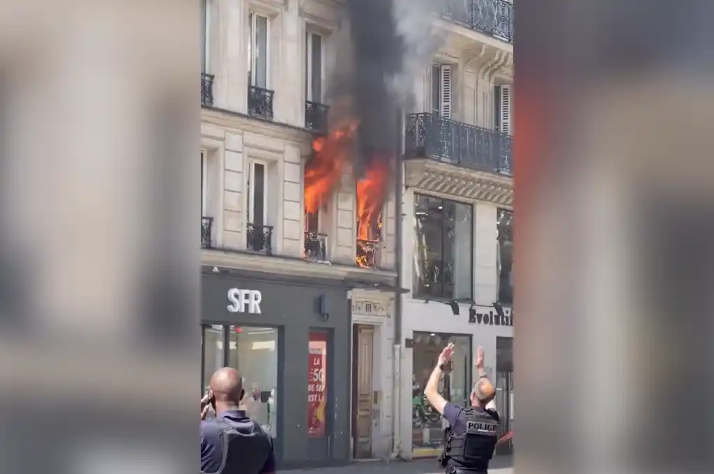 Paris : Incendie dans un immeuble rue de Rivoli, cinq blessés légers