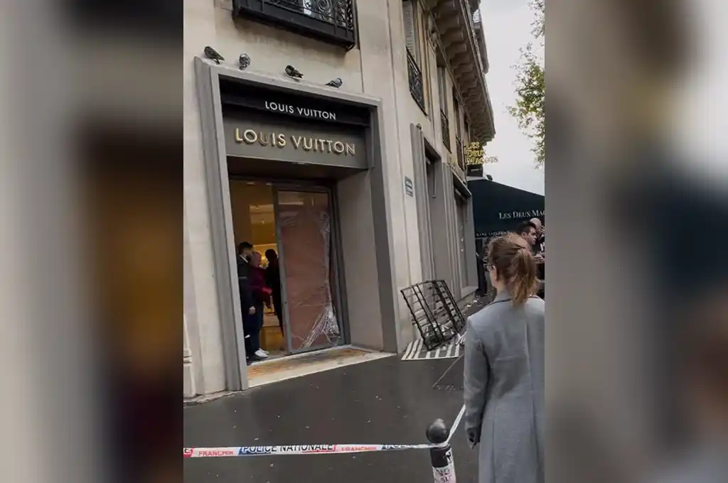 Paris : La boutique Louis Vuitton à Saint-Germain-des-Prés cambriolée à la voiture bélier durant la nuit