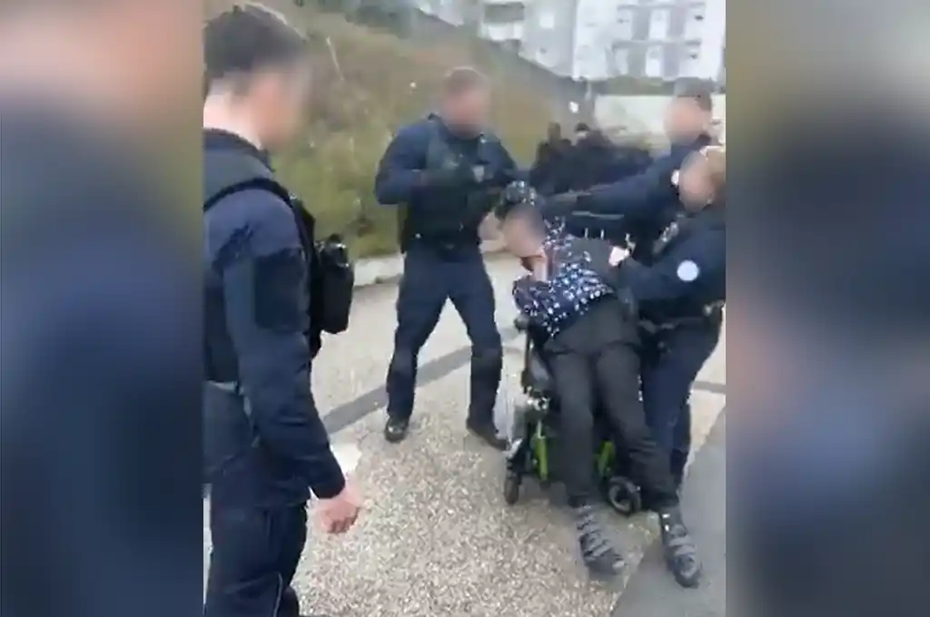 Clermont-Ferrand : Un policier donne un coup de poing à un homme en fauteuil roulant, enquête ouverte