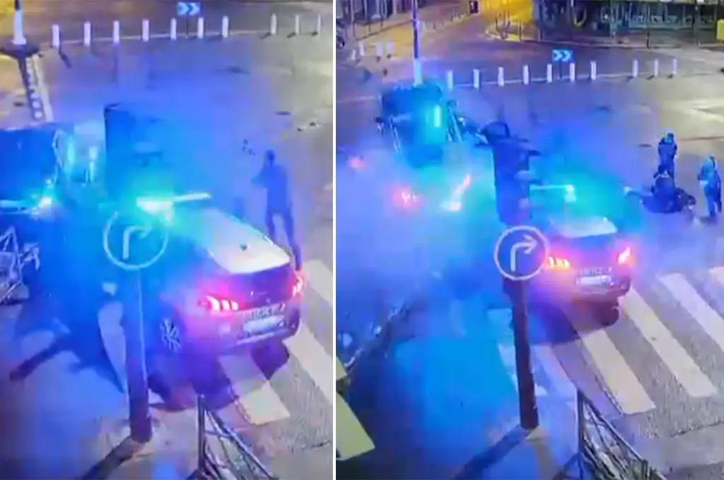 13 blessés dont 10 policiers lors d'un refus d'obtempérer à Paris : la vidéo de l'accident