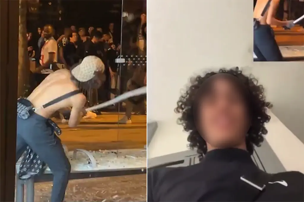 Violences après le sacre du PSG : un mineur en garde à vue après s’être vanté de dégradations sur TikTok