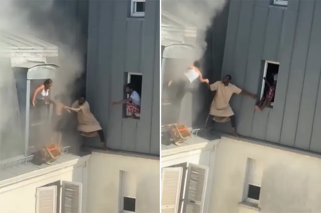 «J'étais obligé d'y aller» : un voisin sauve une famille des flammes à Paris