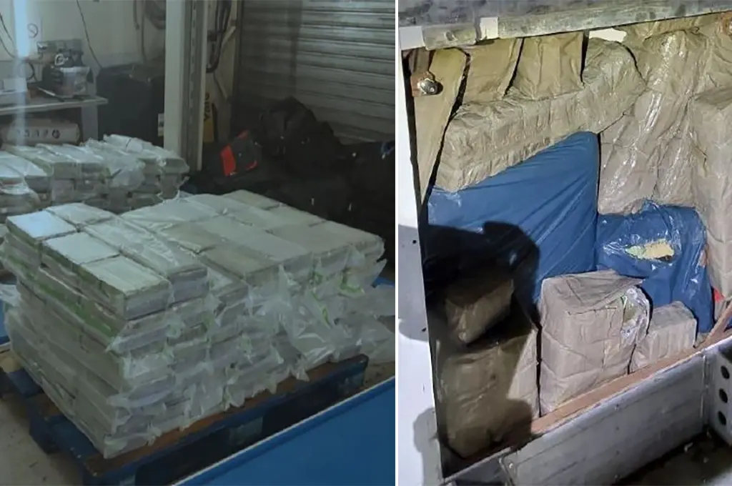 772 kilos de cocaïne et 608 kilos de cannabis saisis dans deux camions par les douanes à Anglet et Poitiers