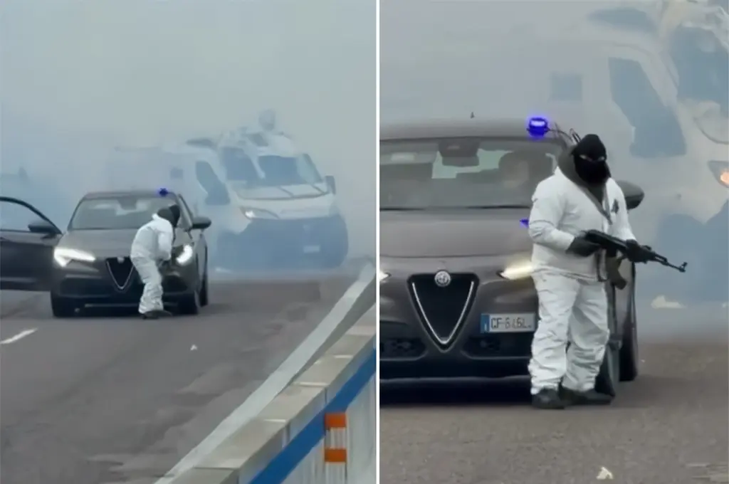 Italie : Un commando lourdement armé attaque deux fourgons blindés, échange de tirs avec les carabiniers