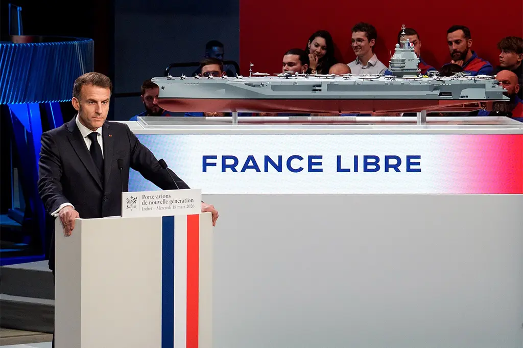 «France Libre» : Emmanuel Macron dévoile le nom du futur porte-avions français