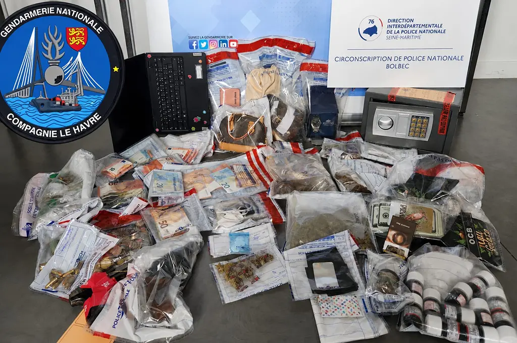 Seine-Maritime : Treize interpellations et deux armes saisies dans un coup de filet anti-drogue à Lillebonne