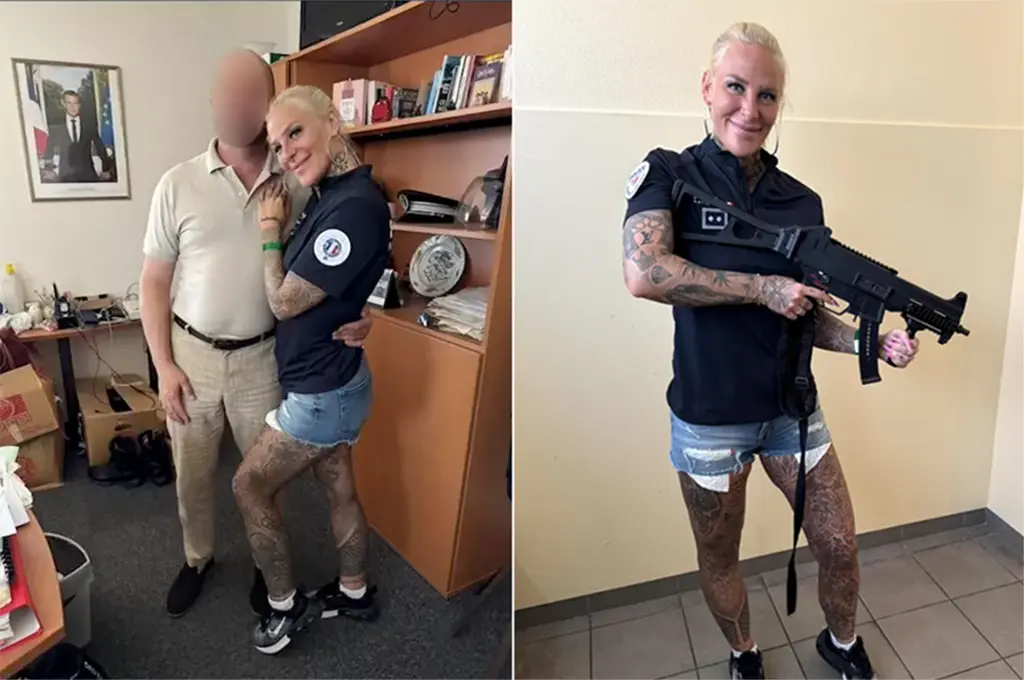 Une actrice porno posant avec un pistolet-mitrailleur : le chef du commissariat de Saint-Louis visé par une enquête