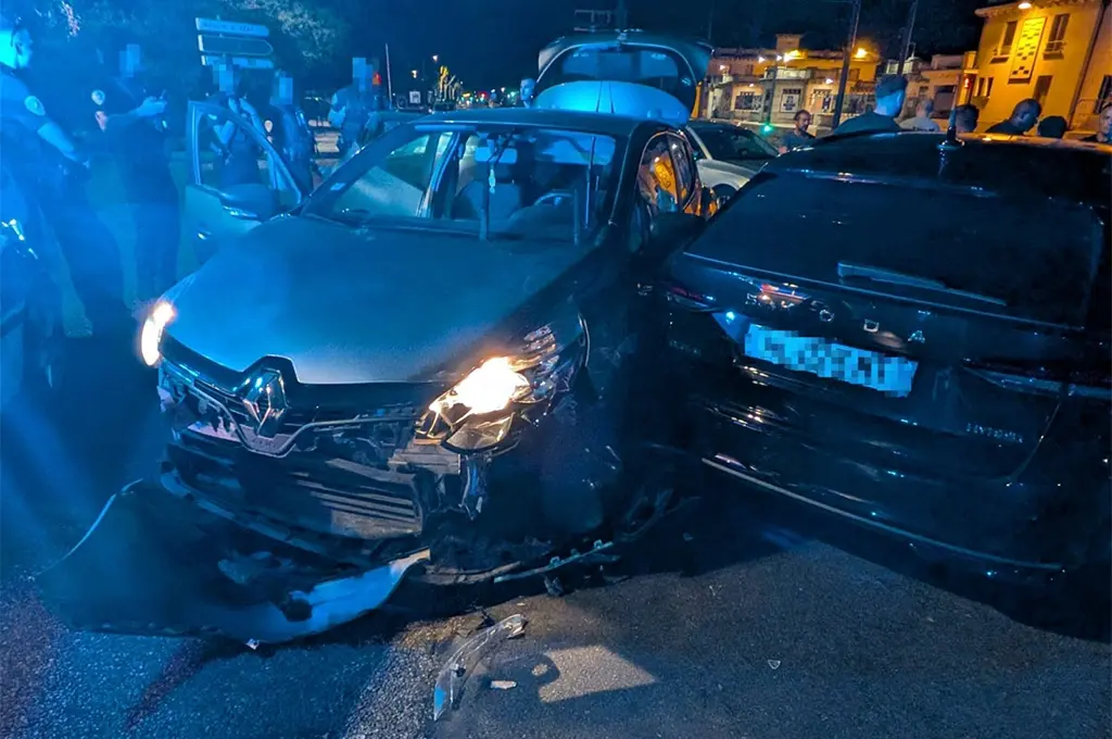 Lyon : Quatre policiers blessés par un chauffard cagoulé lancé à contresens
