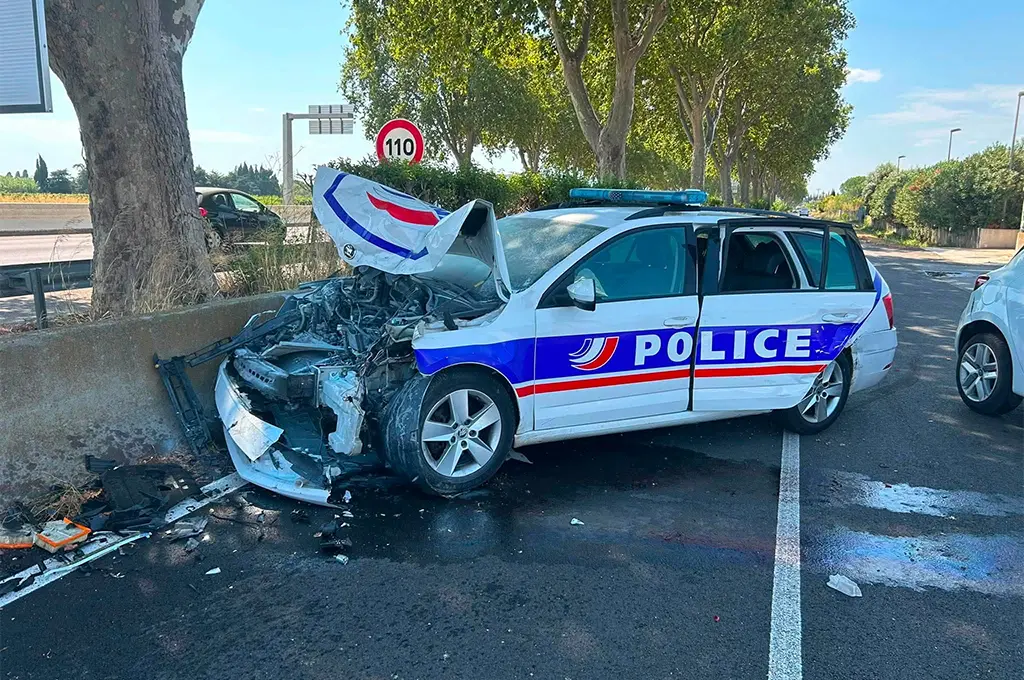 Refus d'obtempérer à Perpignan : cinq policiers blessés, le chauffard a pris la fuite