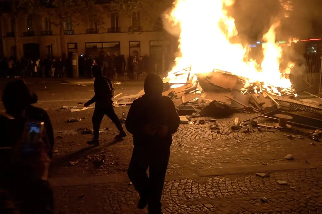 Mobilisation du 17 octobre à Paris : 720 interpellés, le siège de CNews et la prison de la Santé visés
